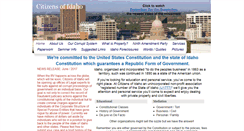 Desktop Screenshot of citizensofidaho.com